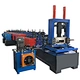 80-300mm automatic size changeable C purlin making machine